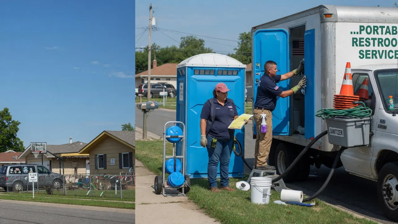 Portable Toilet Rental in Leavenworth, IN near me